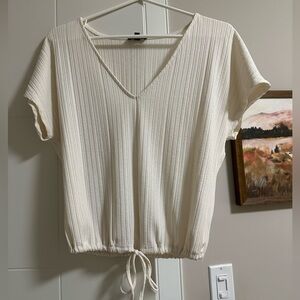 Dynamite Short Sleeve Shirt | White